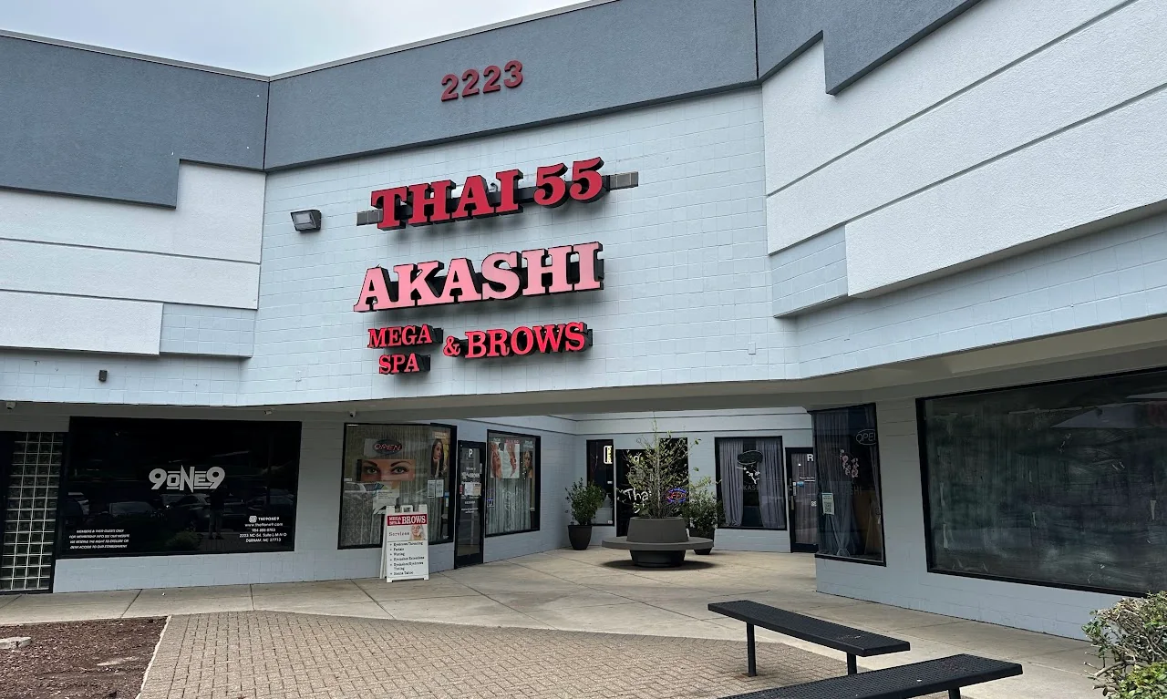 Akashi storefront at 2223 NC-54 in Durham